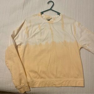 Universal Thread Women’s Tie-Dye Orange Crewneck Sweatshirt Size Small